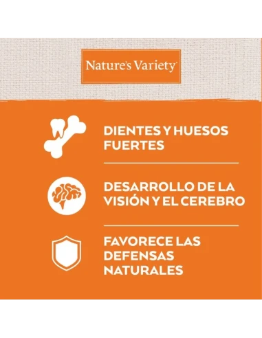 Comida para Perro Adulto Mini NATURES VARIETY Healthy Grain de Pescado Blanco 1,5kg